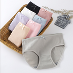 Women Designer Panties With Bow Pattern | Extra Soft | Multicolor (Pack of 3)